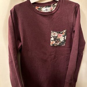 Men’s Floral Crewneck Sweater